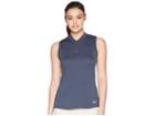 Nike Golf Dry Polo Sleeveless Blade (thunder Blue/flat Silver) Women's Clothing