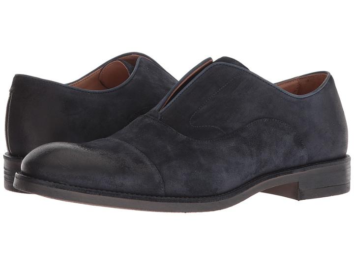 John Varvatos Collection Varick Laceless Oxford (midnight) Men's Lace Up Casual Shoes