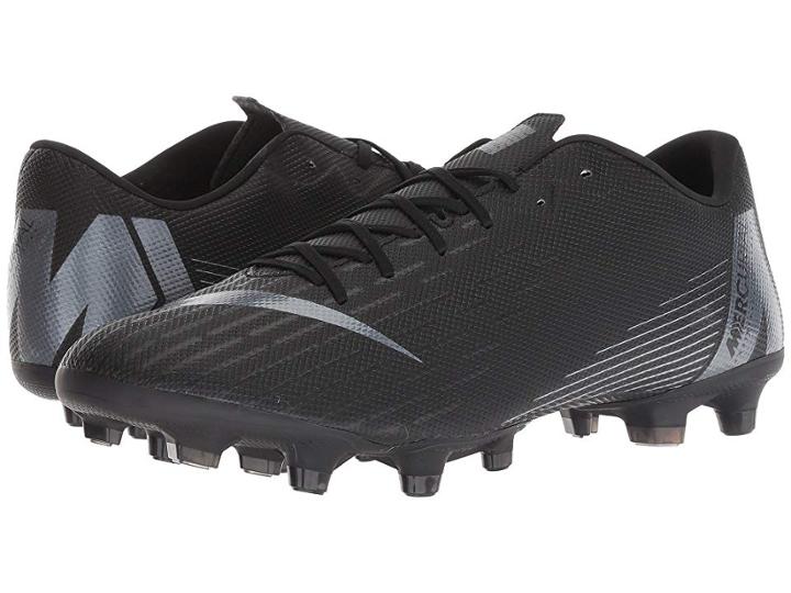 Nike Vapor 12 Academy Mg (black/anthracite/black/light Crimson) Men's Soccer Shoes