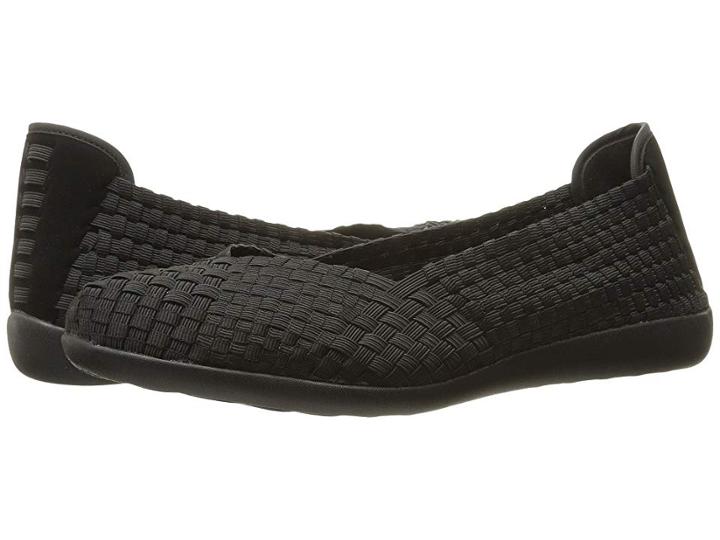 Steven Criss (black) Women's Flat Shoes