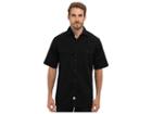 Carhartt Twill S/s Work Shirt (black) Men's Short Sleeve Button Up