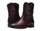 Frye Melissa Button Short 2 (wine) Women's Pull-on Boots