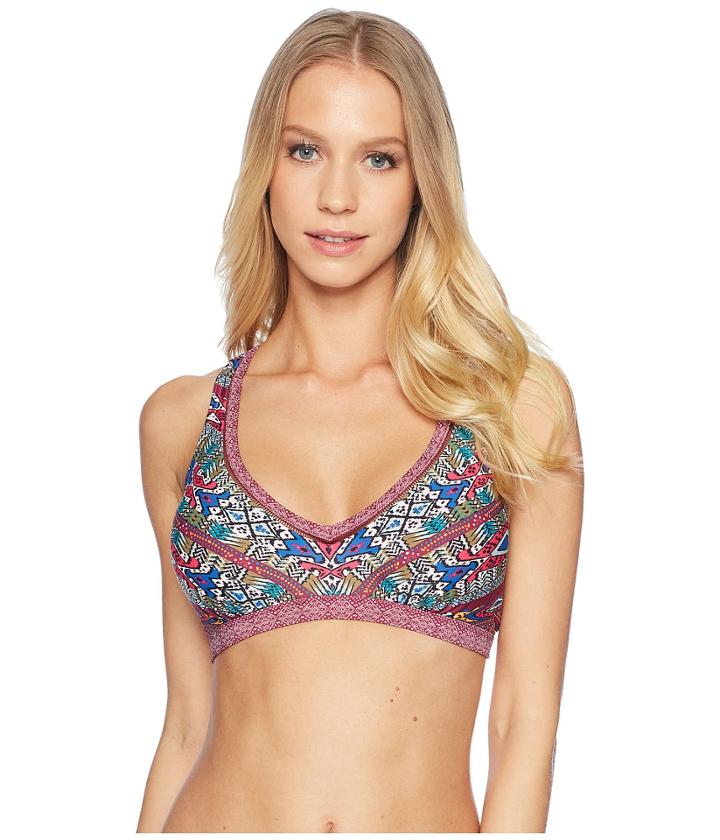 Prana Khari Top (pomegranate Marrakesh) Women's Swimwear