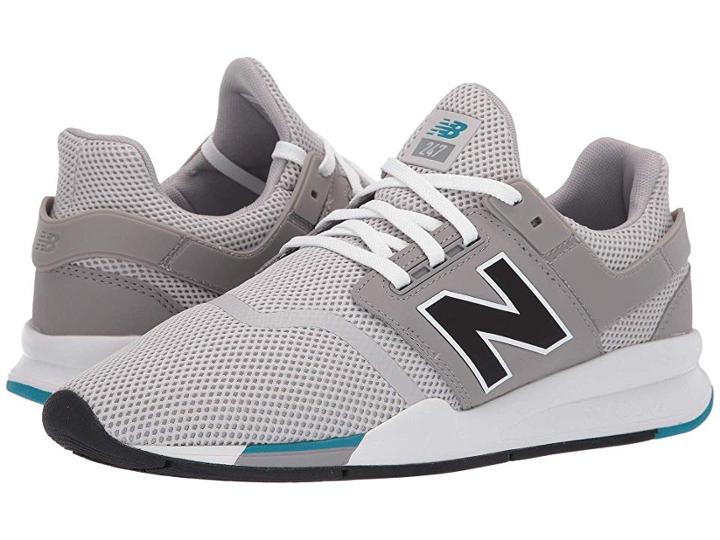 New Balance Classics 247v2-usa (rain Cloud/black) Men's Shoes