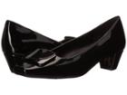 Vaneli Latham (black Patent/gunmetal Ornament) Women's 1-2 Inch Heel Shoes