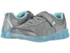 Stride Rite M2p Lighted Neo (little Kid) (grey/blue) Girls Shoes