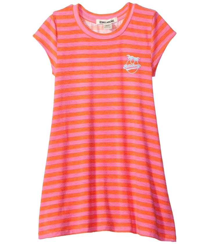 Billabong Kids Field Dreams Dress (little Kids/big Kids) (poppy) Girl's Dress