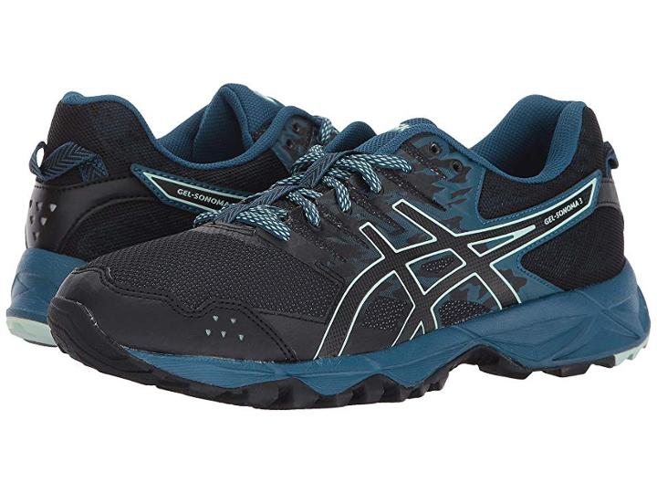 Asics Gel-sonoma 3 (ink Blue/black/glacier Sea) Women's Running Shoes