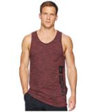 Under Armour Sportstyle Graphic Tank Top (anthracite/neon Coral/neon Coral) Men's Sleeveless