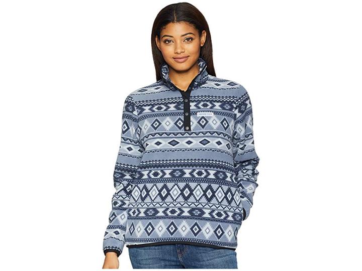 Obermeyer Boulder Fleece (gunsmoke Print) Women's Fleece