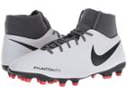 Nike Phantom Vsn Club Df Mg (wolf Grey/black/light Crimson) Men's Soccer Shoes