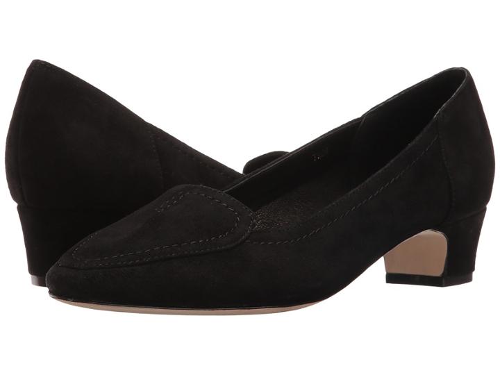 Vaneli Alta (black Suede) Women's 1-2 Inch Heel Shoes