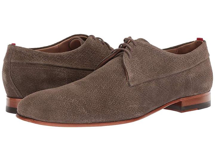 Boss Hugo Boss Cordoba Derby By Hugo (dark Beige) Men's Shoes