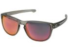 Oakley Sliver R (matte Grey Ink W/ Torch Iridium Polarized) Fashion Sunglasses