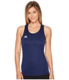 Adidas Core18 Tank Top (dark Blue/white) Women's Sleeveless