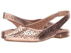 Steven Lourdes-c Slingback Flat (rose Gold) Women's Sling Back Shoes