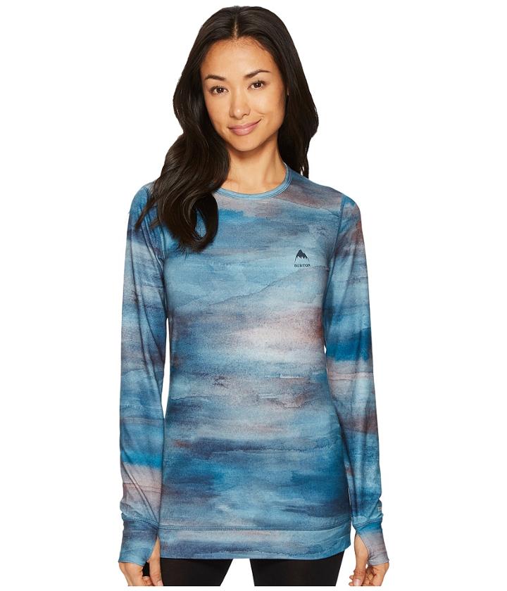 Burton Midweight Crew (jaded Sedona) Women's Long Sleeve Pullover