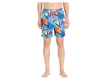 U.s. Surf Club Geo Boat E-boardshorts (surf Spring) Men's Swimwear