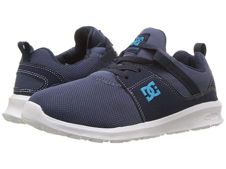 Dc Kids Heathrow (little Kid/big Kid) (blue/blue/blue) Boys Shoes
