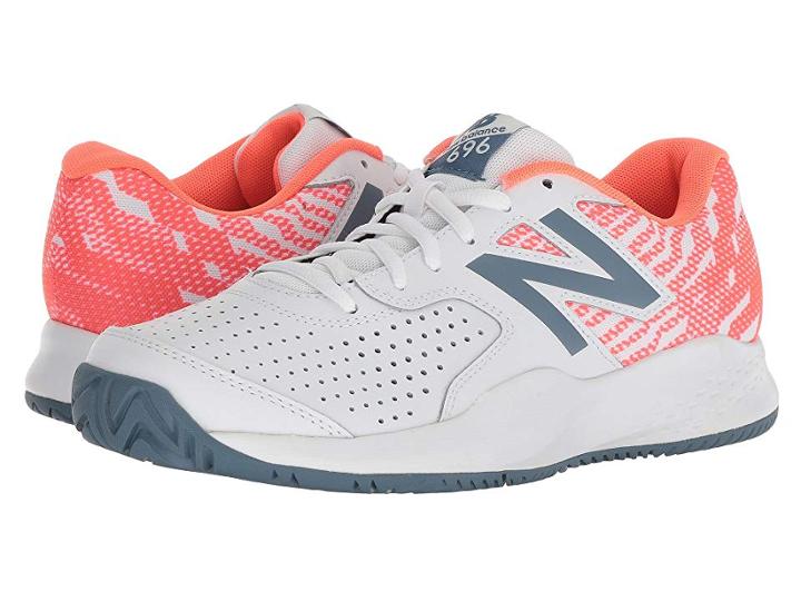 New Balance Wch696v3 Tennis (white/dragonfly) Women's Tennis Shoes