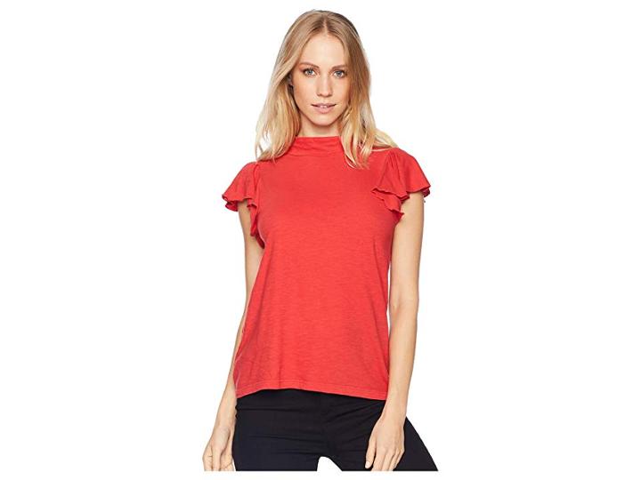 Lna Clement Tee (red) Women's T Shirt