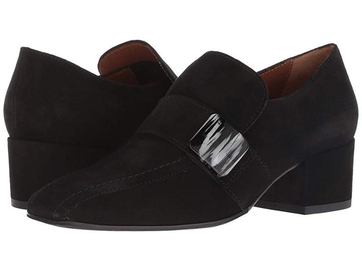 Aquatalia Loreen (black Suede) Women's Shoes