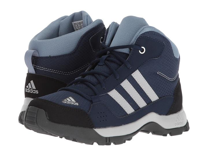 Adidas Outdoor Kids Hyperhiker (little Kid/big Kid) (collegiate Navy/grey Two/raw Grey) Boys Shoes