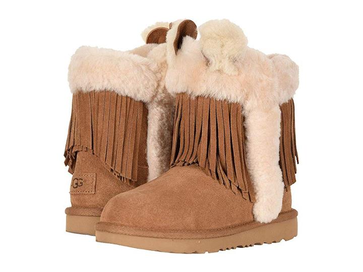 Ugg Kids Darlala Classic Ii (little Kid/big Kid) (chestnut) Girls Shoes