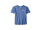 Spiritual Gangster Kids Only Good Vibes Tee (toddler/little Kids/big Kids) (true Blue) Kid's T Shirt