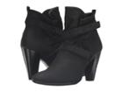 Ecco Shape 75 Slouch Boot (black/black Cow Nubuck/cow Suede) Women's Boots