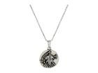 Alex And Ani Hawthorn Expandable Necklace (rafaelian Silver) Necklace