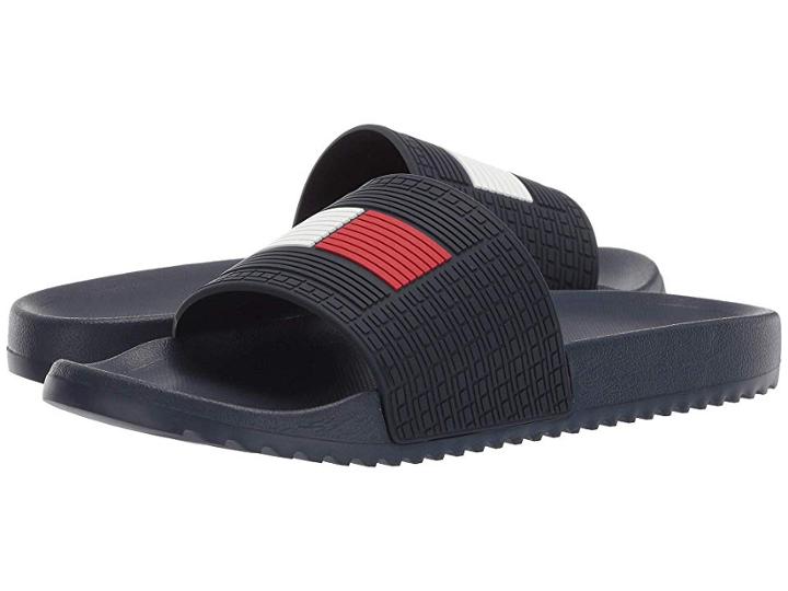 Tommy Hilfiger Rogan (blue Multi) Men's Slide Shoes