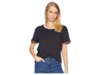Tavik Free Reign Short Sleeve Shirt (vintage Black/seashell) Women's Clothing