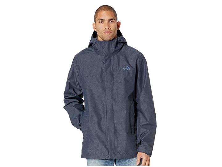 The North Face Venture 2 Jacket Tall (urban Navy Heather/urban Navy Heather) Men's Coat