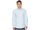 Scotch & Soda Ams Blauw Regular Fit All Over Print Shirt W/ Seasonal Artwork (combo C) Men's Clothing