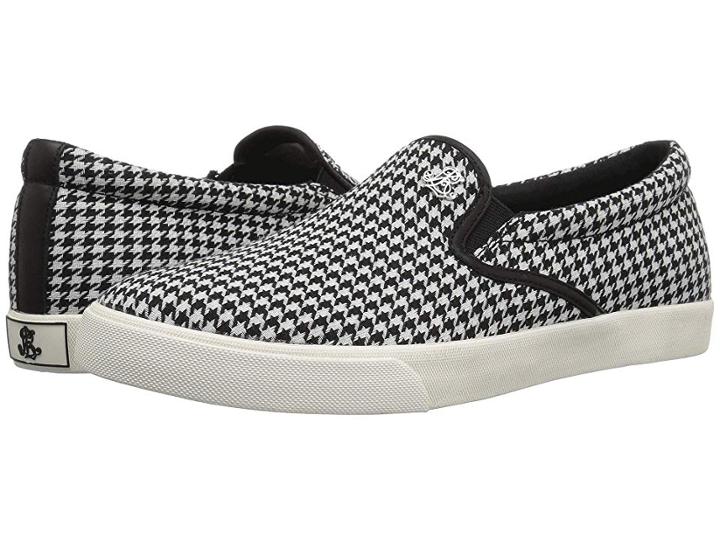 Lauren Ralph Lauren Ria Ii (black/white Houndstooth) Women's Shoes