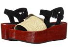 Kenneth Cole New York Danton (red Multi Fabric) Women's Sandals