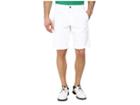 Under Armour Golf Ua Match Play Short (white/true Gray Heather/white) Men's Shorts