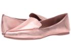 Steve Madden Feather Loafer Flat (rose Gold) Women's Dress Flat Shoes