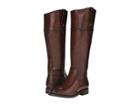 Frye Jayden Button Tall (redwood Smooth Vintage Leather) Cowboy Boots
