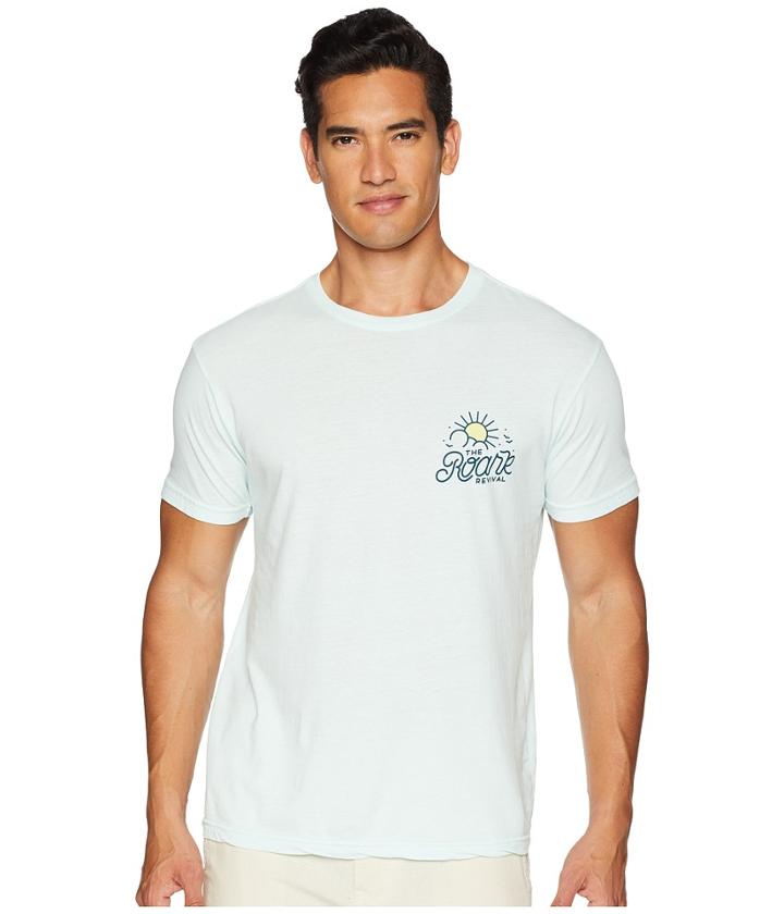 Roark Kingston Mobile Soundsystem Tee (aqua) Men's T Shirt