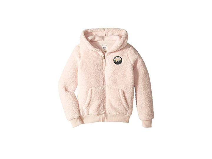 Billabong Kids Cozy Town Hoodie (little Kids/big Kids) (blush) Girl's Sweatshirt