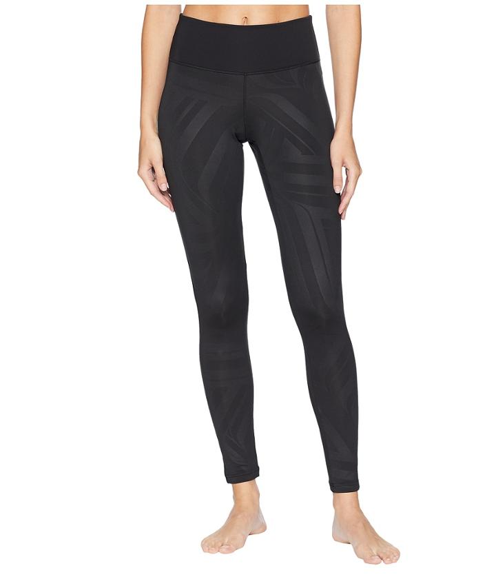 Adidas Designed-2-move High-rise Long Tights (black) Women's Casual Pants