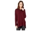 Karen Kane Cowl Neck Sweater (wine) Women's Sweater