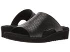 Walking Cradles Hartford (black Accordion Perfed Soft Maia) Women's Sandals