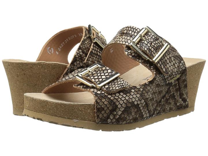 Mephisto Lenia (brown Reptilia) Women's  Shoes