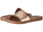 Crocs Sloane Embellished Slide (bronze/bronze) Women's Slide Shoes