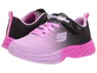 Skechers Kids Lite Runner (little Kid/big Kid) (purple/black) Girl's Shoes