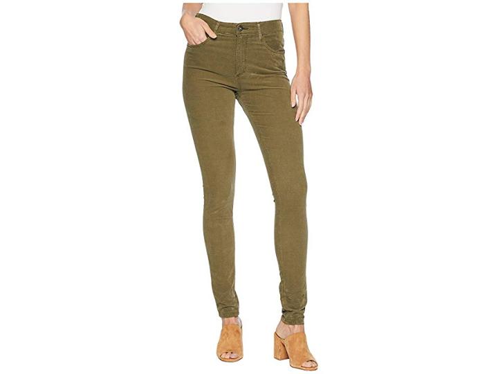 Ag Adriano Goldschmied Farrah Skinny In Sulfur Dried Agave (sulfur Dried Agave) Women's Jeans