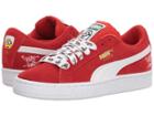 Puma Kids Minions Suede (big Kid) (high Risk Red/puma White) Kids Shoes